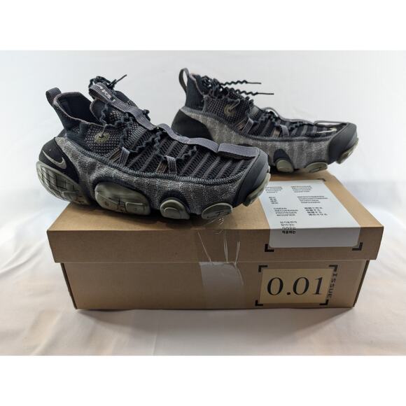 NEW Nike ISPA Link in Black/Enigma Stone size M9 / W10.5 - Picture 1 of 8
